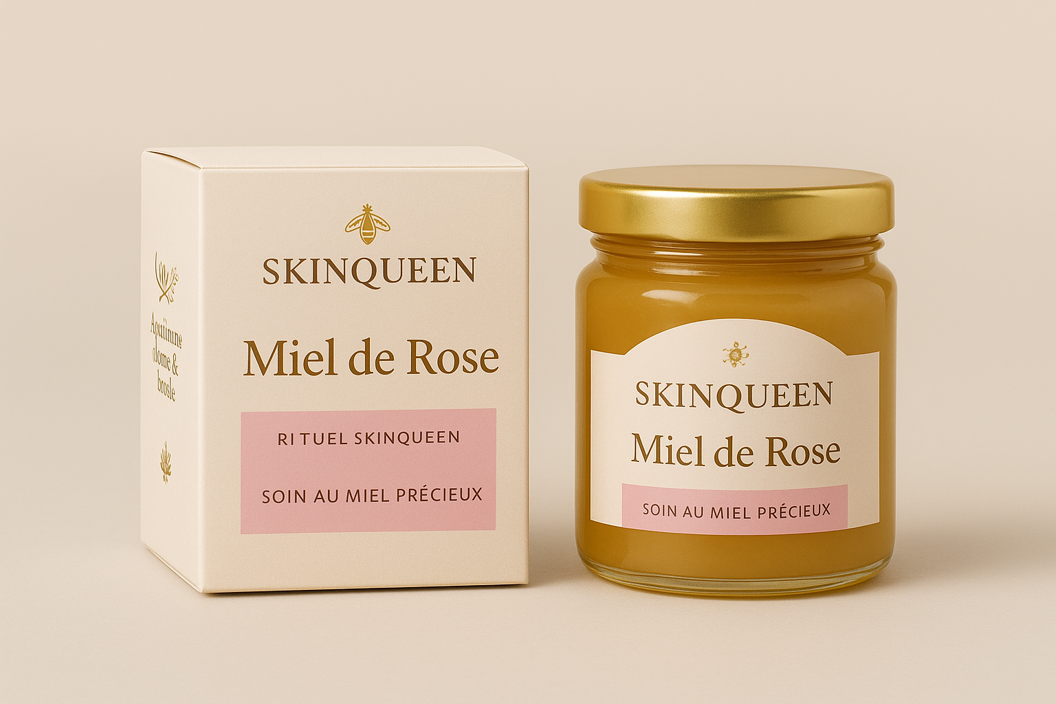 RITUEL SKINQUEEN • Duo miel de Rose & Mintaka